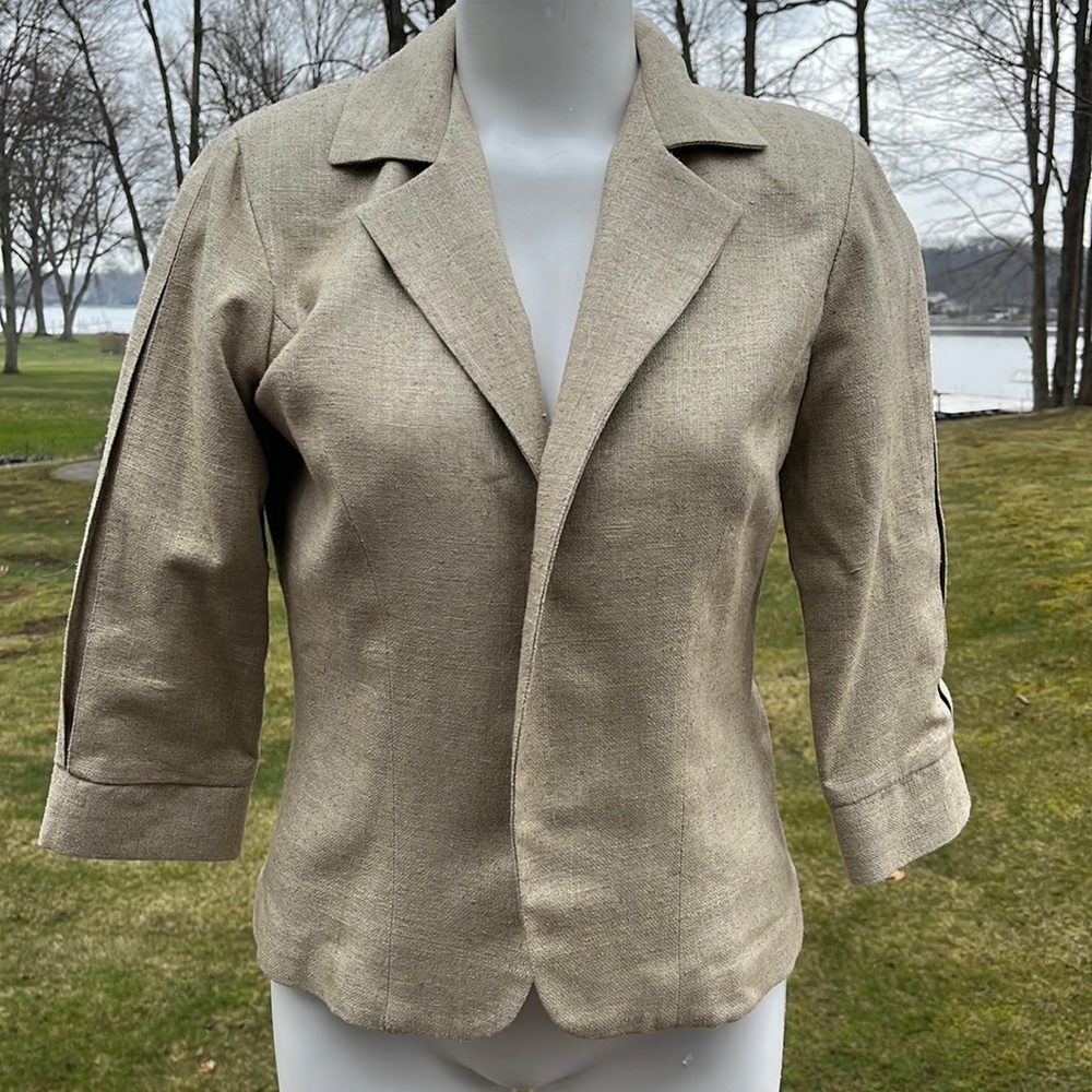 Connie Roberson Silk Jacket S